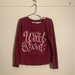 “Wild Spirt” long sleeve tee